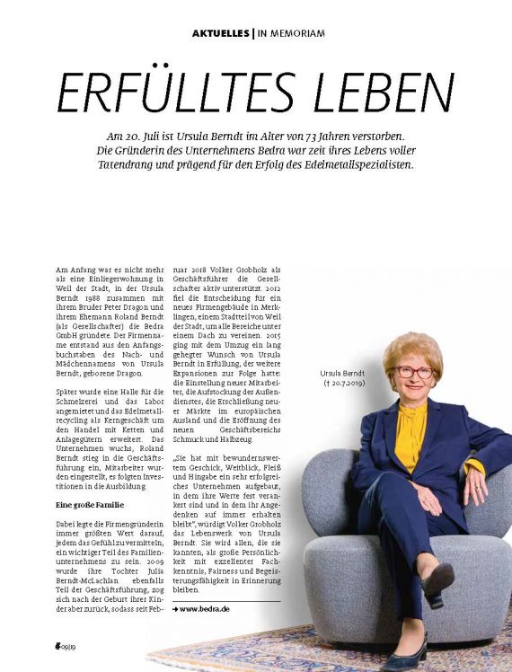 Ein Lebenswerk