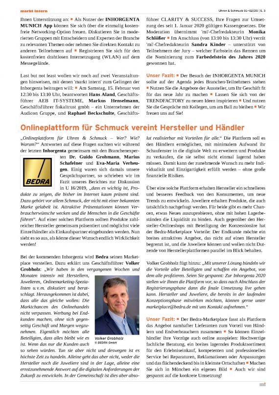 Onlineplattform vereint Hersteller und Haendler
