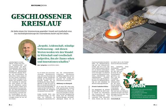 Nachhaltigkeit bei BEDRA