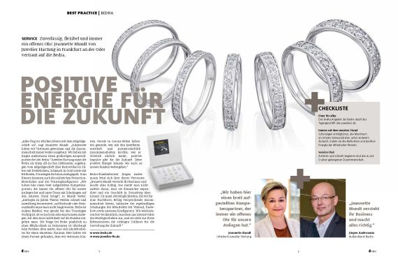 Zusammenarbeit Außendienst und BEDRA-Kunden